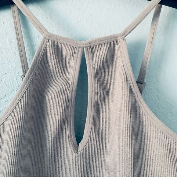 BUNDLE 2 Pink & Gray Spandex Tank Tops Size OS - Picture 7 of 13